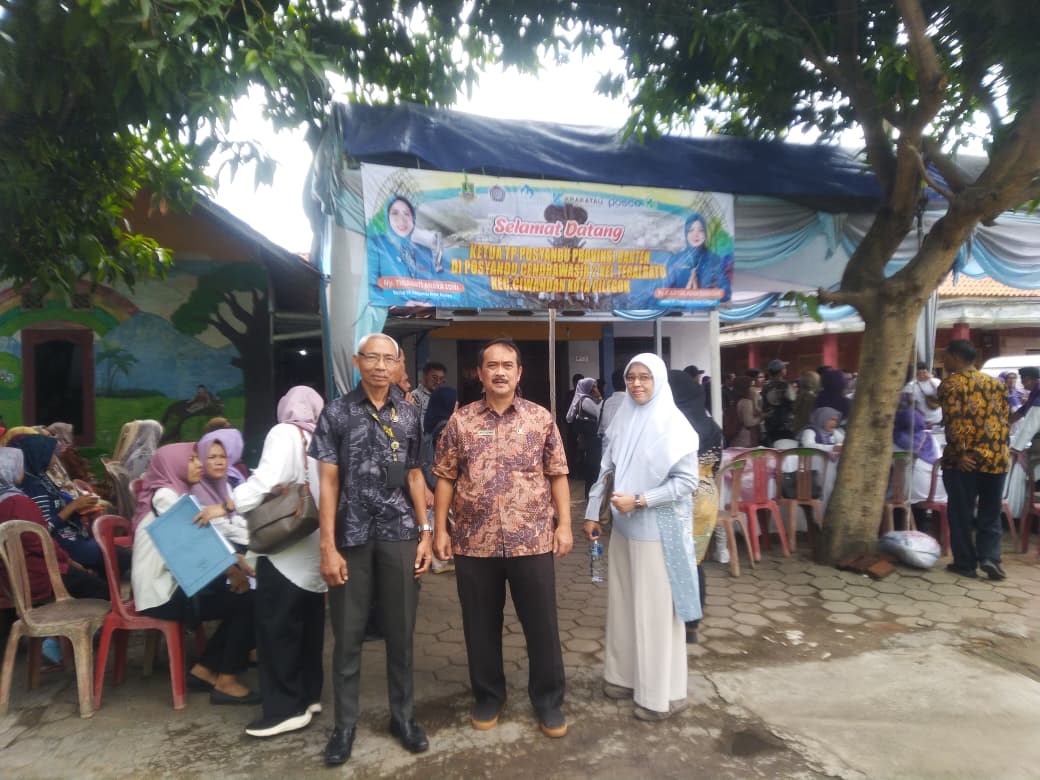 BPBD KOTA CILEGON MENGHADIRI KUNJUNGAN LAPANGAN LOMBA POSYANDU TINGKAT PROVINSI BANTEN TAHUN 2025